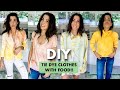 DIY: How To Tie-Dye Clothes w/ FOOD!! (Avocado, Turmeric, Berries!)