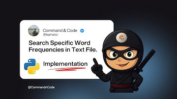 Python Search Specific Word Frequencies in Text File - Implementation