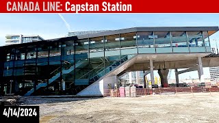 4/14/2024 Canada Line: CAPSTAN STATION, Richmond, BC by Metro Vancouver Construction Projects & Buildings 389 views 1 month ago 4 minutes, 30 seconds