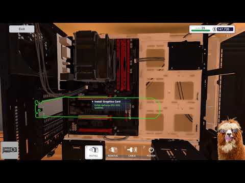 PC Building Simulator Parts Install Speedup Mod