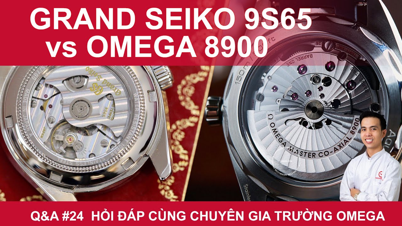 So sánh máy F6922 của Orient và 4R35 của Seiko? Omega 8900 và Grand Seiko  9s65 | Q&A #24 - YouTube