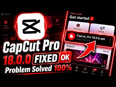 Capcut v18.0.0 Latest Update | No Internet | Ai Lab | Template | animation | Effect ✅