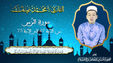 سورة الزُمر |  آيات بينات من الذكر الحكيم   للقارئ : محمد ضيف