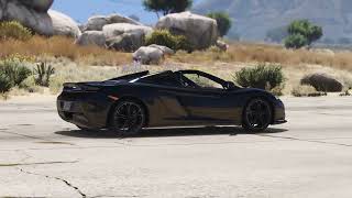 [Grand Theft Auto V] McLaren 650S Spider handling showcase