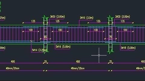 Draw Beams with all the details using lisp- رسم جسر بكامل التفاصيل بإستخدام ال ليسب