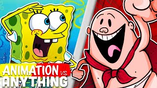 SpongeBob SquarePants vs Captain Underpants - Rap Battle! (ANIMATION VS ANYTHING: CH. II) screenshot 4