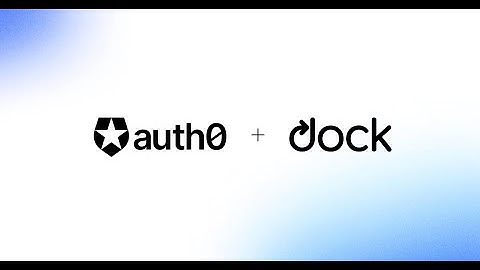 Announcement: Dock