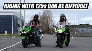 125cc Rider + 1400cc Rider | Can Group Rides With 125cc Bikes Be Enjoyable? (Feat. Ninja125, ZX-14R)