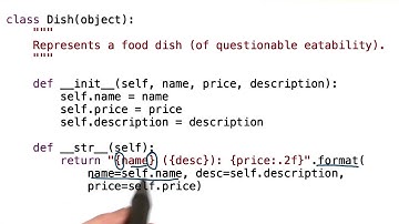 Dishing About Menus - Intro to Computer Science