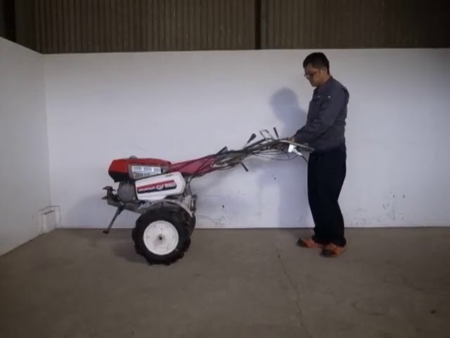 1 HONDA F660 耕運機 - YouTube
