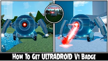 How to get New Badge [ Ultradroid V1 ] New Update in Omnidroid Models