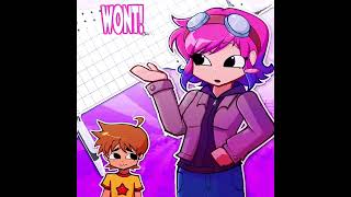 GO AWAY! | EPIC FACE SCOTT PILGRIM ANIMATION | #animationmeme #meme #scottpilgrimtakesoff #trend