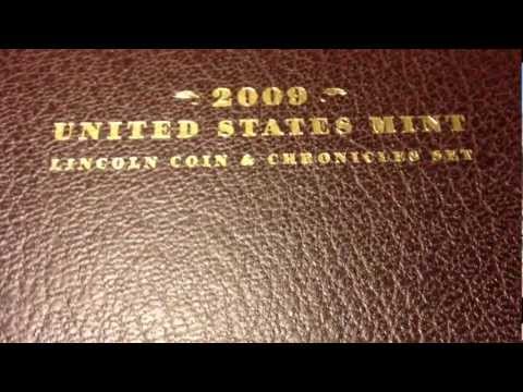 2009 Lincoln Coin And Chronicles Set
