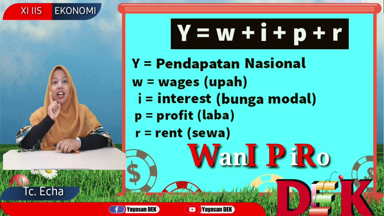  Materi  Ekonomi Kelas  11  Pendapatan Nasional part 3 