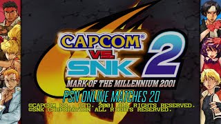 Capcom VS SNK 2 PSN Online Matches 20