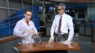 Chemical Christmas Ornaments!  - Jeffrey Vinokur on NEWS 3 (CBS)