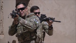 Security Force Airmen Conduct CQB Training