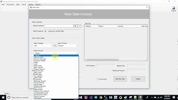 Accounting Management System Part 73 Sale Invoice Calculate Total Amount Complete Form in C#  C Shar