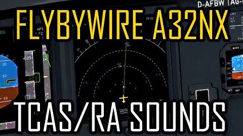 MSFS 2020 | A32NX TCAS/RA Demo