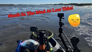 Huge Mistake! Stuck In The Mud At Low Tide | How Long Did It Take To Get Free