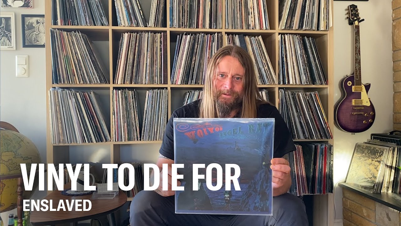 Enslaved's Grutle Kjellson Shows Off Prized Voivod LP | Vinyl to Die for