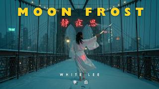 Moonfrost – White Lee | Li Bai in New York (Official MV)｜《静夜思》英文版MV #libai #concert #china #music