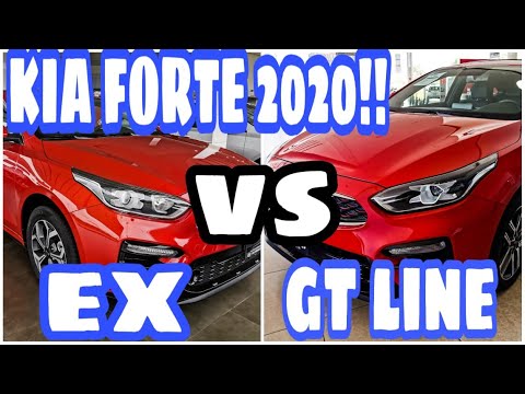 kia forte 2020 | kia forte ex vs kia forte gt line | ¿Cuál te
