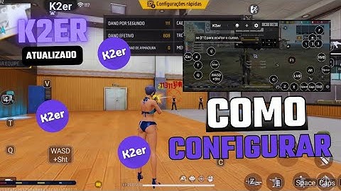 Como Configurar o K2er no Free Fire – Mouse e Teclado no Celular (Passo a Passo 2025)