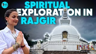 Elli AvrRam's Spiritual Exploration In Rajgir | India With Elli Season 02 | EP 06 | Curly Tales