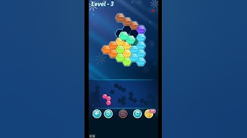 BLOCK HEXA PUZZLE LEVEL 3 ANSWERS SUPER LEVEL PACK SOLVED