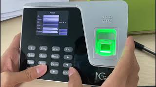 AS10 ZKTeco Relojes Checadores Digital Huella Biometrico Excel Ngteco