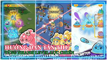 Pew Pew Slime - Idle RPG Hướng dẫn tân thủ cách chơi chuẩn và cách tăng lực chiến nhanh