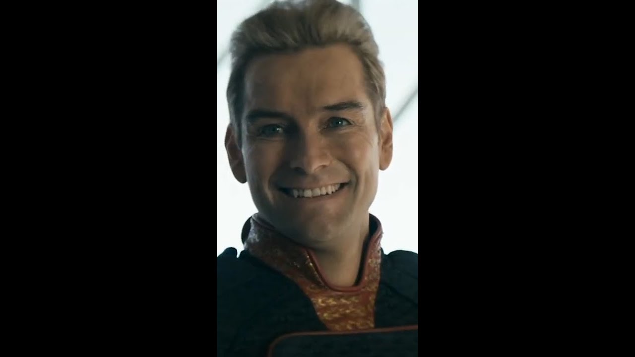 Hey smile Homelander! I literally just said smile
