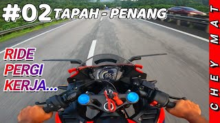 |VLOG| PART 2 Solo Ride Pergi Kerja CBR250RR - Sampai Ke??