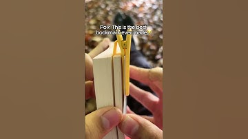 This is the best bookmark🥹