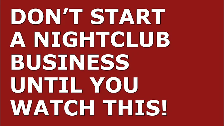 How to Start a Nightclub Business | Free Nightclub Business Plan Template Included
