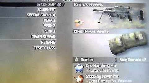 Mw2 Trickshotting Class Setup