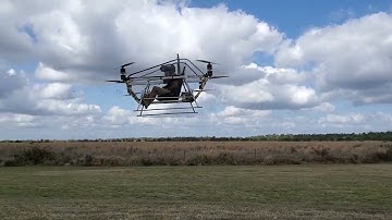 The Human Drone Project - Just a quick flight over an open field (02/2022)