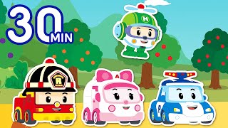 Let's Play A Ball - Cute MV | Playground Songs for Kindergarten | Robocar POLI - Nursery Rhymes