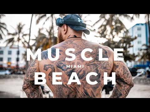 Muscle Beach Miami. Training lifestyle promo