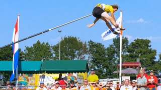 Dutch National Championship Canal Pole Vault 2022 - Extreme Sports