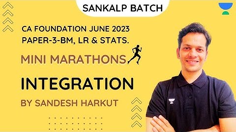 Integral Calculus | Mini Marathon | Sandesh Harkut