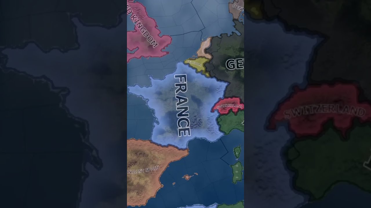 POV YOU PLAY FRANCE IN HOI4 Hoi4 Ww2