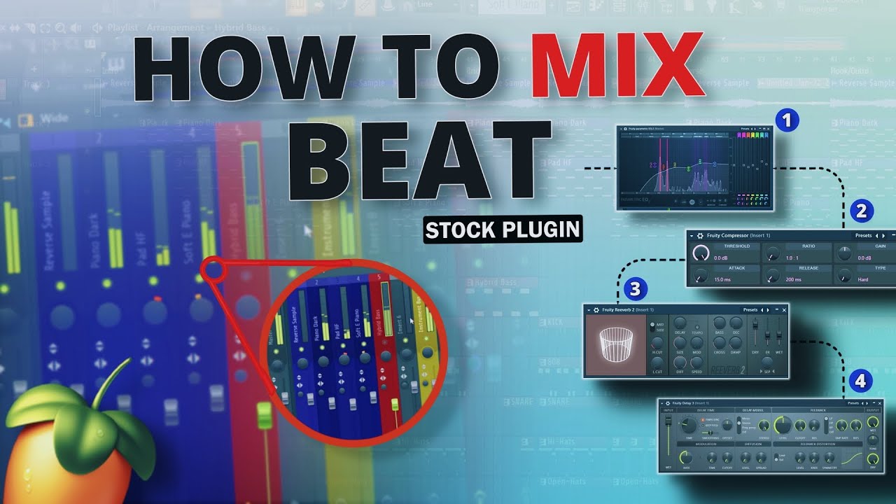 Pro Beat Mixing Techniques with Stock Plugins in FL Studio - YouTube