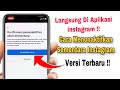 Cara Menonaktifkan Akun IG Sementara Di Hp