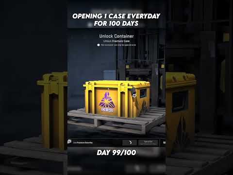 Opening 1 Case EVERYDAY For 100 DAYS (Day 99/100) #gaming #shorts    #shortsgaming #cs2 #csgo