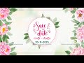 🟢 Cinematic Wedding Invitation Video | Telugu Invitation Video | Save The Date Video 2025