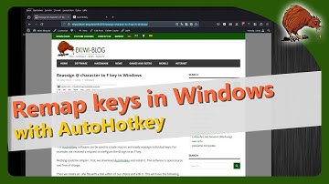 Remap @ character to F key in Windows, remap keys with AutoHotkey