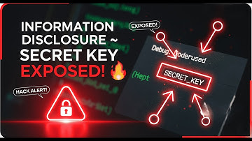 Information Disclosure on Debug Page – SECRET_KEY Leaked! Portswigger Lab