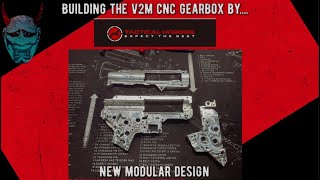 Modular V2 gearbox build...DSG gel blaster. MK Tactical CNC v2M